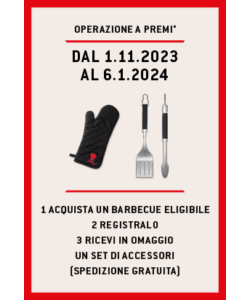 BARBECUE A CARBONE MASTER-TOUCH GBS E-5750 NERO 57 CM - WEBER